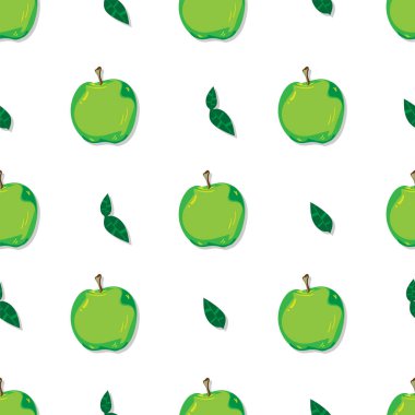 meyve desen arka plan grafik elma