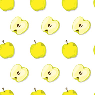 meyve desen arka plan grafik elma