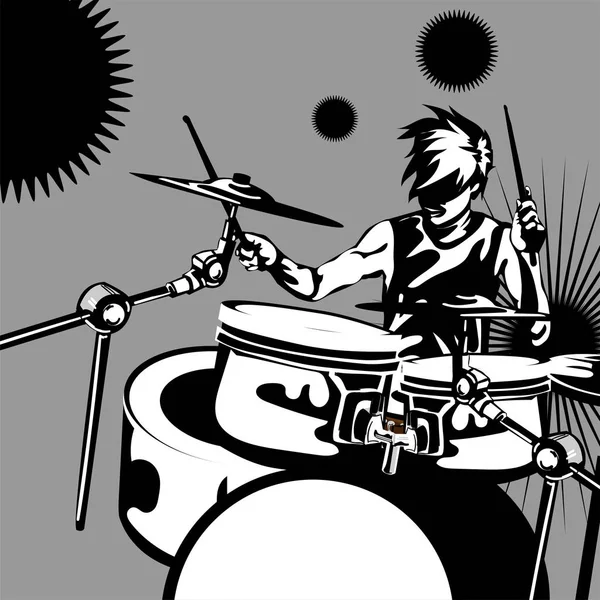 Band Drumストックベクター ロイヤリティフリーband Drumイラスト ページ Depositphotos