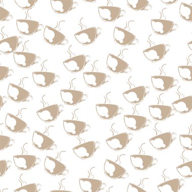 kahve deseni arka plan grafiği