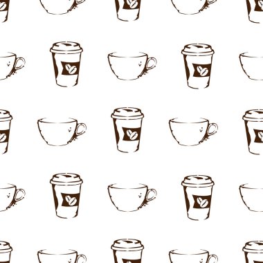 kahve deseni arka plan grafiği