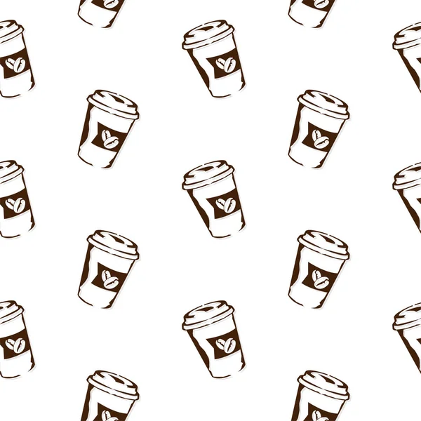 kahve deseni arka plan grafiği