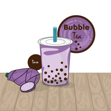 kabarcık çay grafik fincan