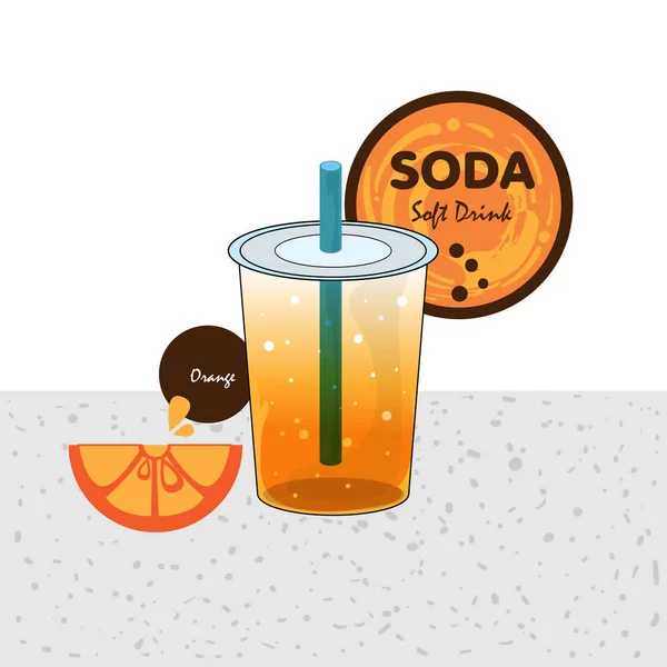 soda soft drink fruit graphic cup