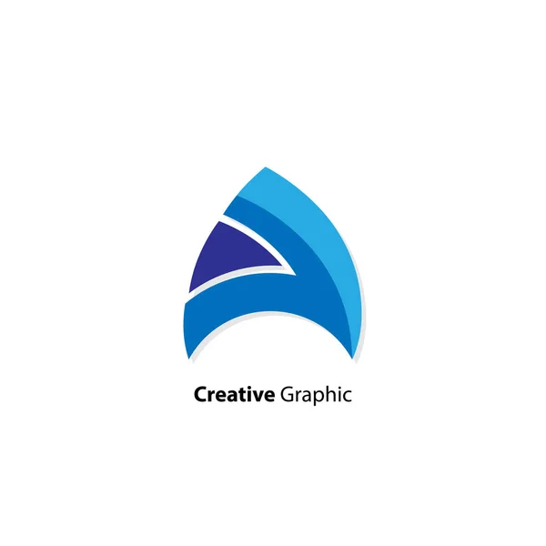 Иконка Логотип Знак Графический Векторный Шаблон Элемент Дизайна — стоковый вектор