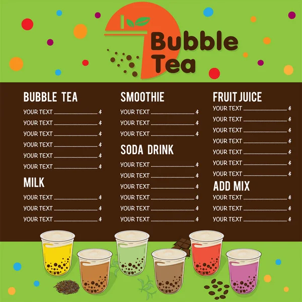 Boba Menu Templates - PhotoADKing