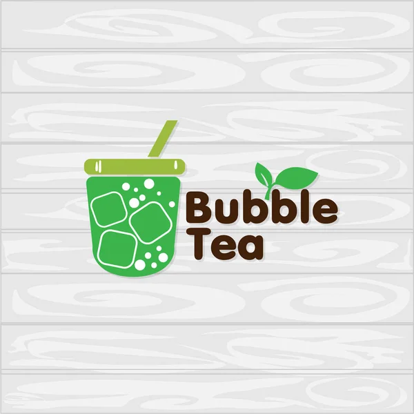 Bańka Herbata Ikona Graficzny Logo — Wektor stockowy