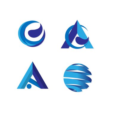 simge simgesi logo işareti grafik vektör şablonu tasarım öğesi seti