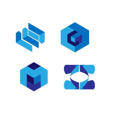 simge simgesi logo işareti grafik vektör şablonu tasarım öğesi seti