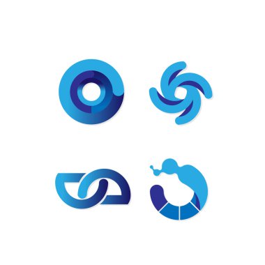 simge simgesi logo işareti grafik vektör şablonu tasarım öğesi seti