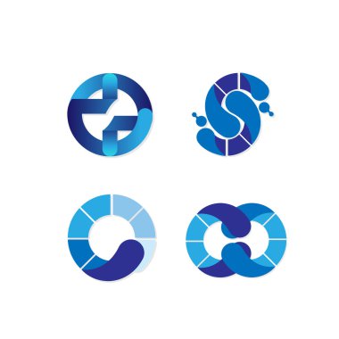 simge simgesi logo işareti grafik vektör şablonu tasarım öğesi seti