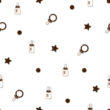 bebek grafik desen duvar kağıdı nesne