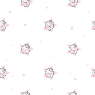 bebek grafik desen duvar kağıdı nesne