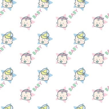 bebek grafik desen duvar kağıdı nesne