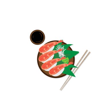 suşi sashimi japonya gıda grafik nesne restoran
