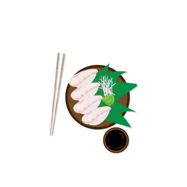 suşi sashimi japonya gıda grafik nesne restoran