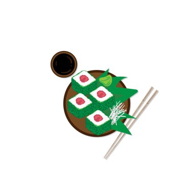 suşi sashimi japonya gıda grafik nesne restoran