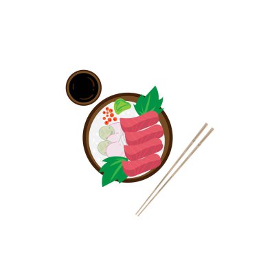 suşi sashimi japonya gıda grafik nesne restoran