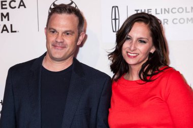 New York, Ny - 22 Nisan 2015: Brett Baker konuk ile katılır 2015 Tribeca Film Festivali dünya prömiyeri anlatı: Bmcc Tribeca Pac ' Maggie'nin'.