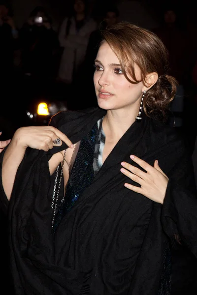 ニューヨーク 2009年11月30日 女優ナタリー ポートマンがウォール街チプリアーニで開催された第19回ゴッサム インディペンデント映画賞に参加 — ストック写真