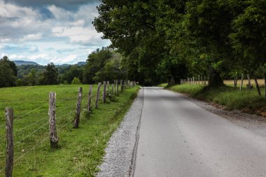 Cades koyu dumanlı dağları Milli Parkı, Tennessee görünümünden