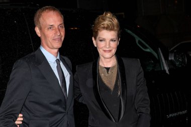 New York, Ny - Aralık 01: Rene Russo (R) ve Dan Gilroy IFP'ın 24 Gotham bağımsız Film Ödülleri'nde Cipriani, New York City Wall Street'te 1 Aralık 2014 katılmakla.