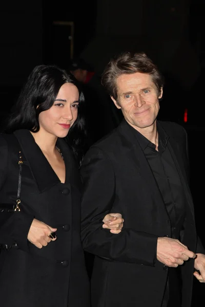 New York November Giada Colagrande Dan Willem Dafoe Menghadiri Penghargaan — Stok Foto