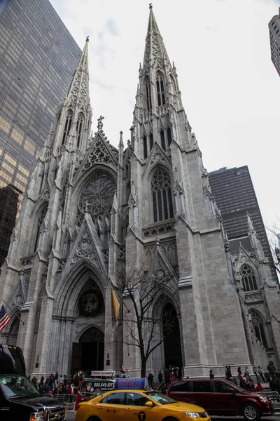 Nueva York Usa Diciembre 2018 Iglesia Desde 1879 Vista Catedral —  Fotos de Stock