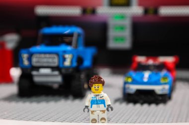 New York City-Mart 28: Ford figuere New York International Auto Show 2018, Jacob Javits Center gösterilen Lego yapılmış. Bu basın önizleme ilk günden Nyias in, 28 Mart 2018 oldu.