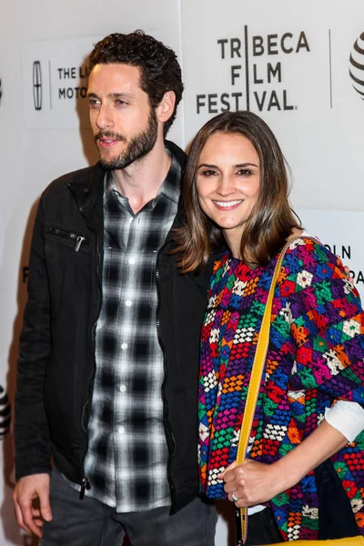 Nueva York Abril Los Actores Paulo Costanzo Rachael Leigh Cook — Foto de Stock