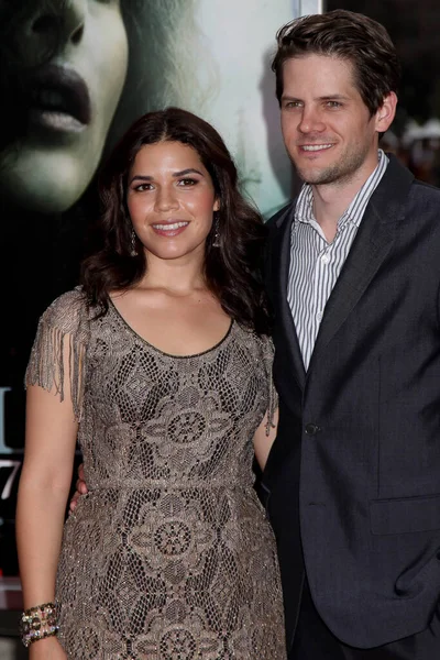 Nueva York Julio 2011 Ryan Piers Williams America Ferrera Asisten — Foto de Stock