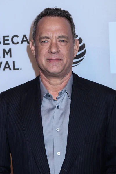 New York April 2016 Actor Tom Hanks Attends Hologram King — Stock Photo, Image