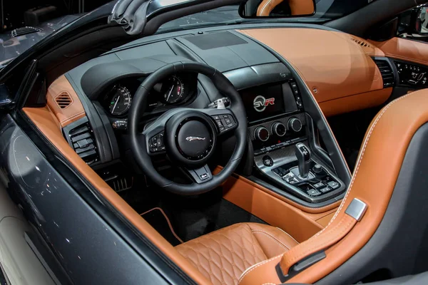 New York März 2016 Jaguar Type Svr Auf Der New — Stockfoto