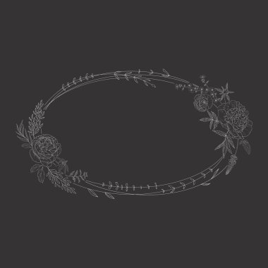 Üretim tesisi ile çerçeve çiçek.