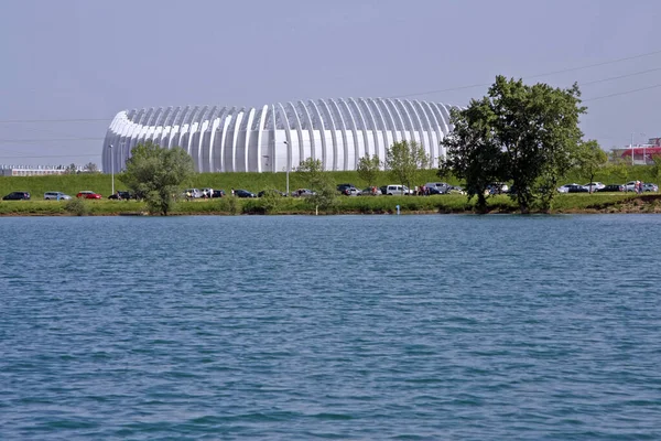 Arena Zagreb Multi Purpose Sports Hall Located Southwestern Part Zagreb — Stock Photo, Image