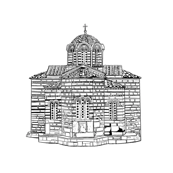 Византийская Церковь Афинах — стоковое фото