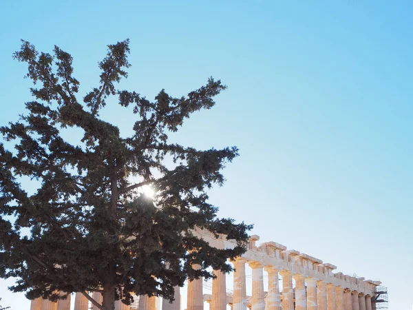 Temple Parhenon Athènes Grèce Photographie Voyage — Photo