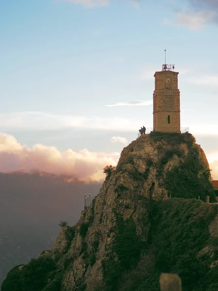 Dağ köyü Arachova, Yunanistan.