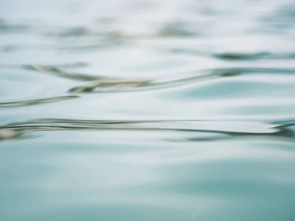 Sea Waves Background Pure Light Blue Green Water — Stock Photo, Image