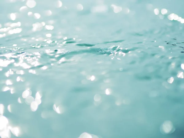 Fundo Das Ondas Mar Água Azul Verde Clara Pura — Fotografia de Stock