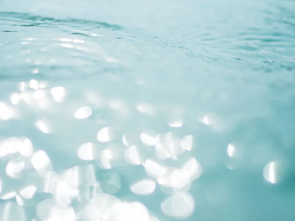 Fundo Das Ondas Mar Água Azul Verde Clara Pura — Fotografia de Stock