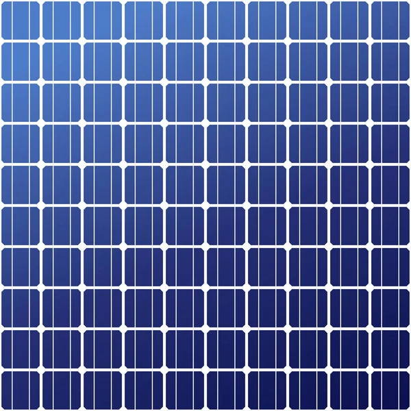 Solar Cell Panel Pattern Seamless Tileable Background — Stock Vector