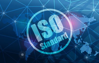 Iso Standart Kalite Kontrol Konsept Arka Planı