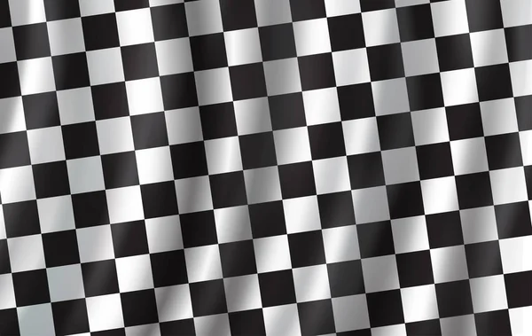 Vector checkered flag pattern background — Stock Vector