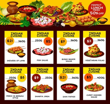 Hint Restoran menü teklif kartları
