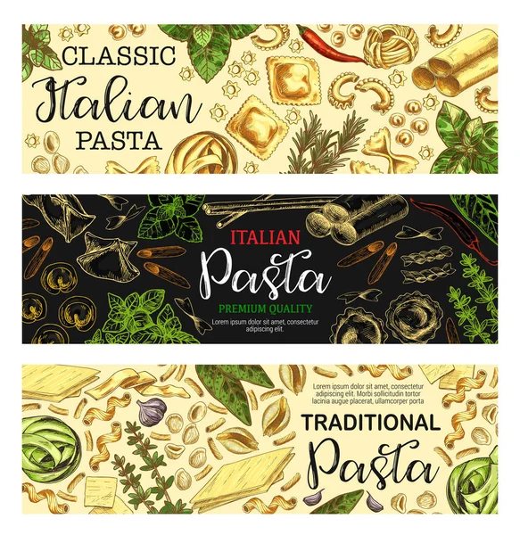 Premium Vector  Types of pasta illustration. labeled italian cuisine shapes  explanation