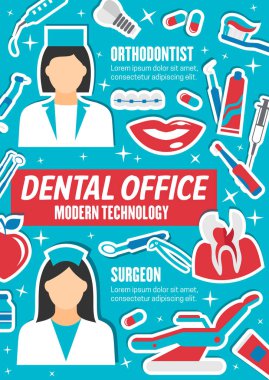 Diş hekimleri ortodontist ve cerrah, diş kliniği