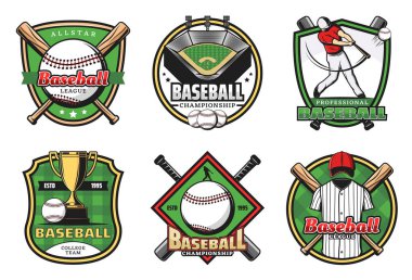 Beyzbol takımı spor simgeleri ve amblemler