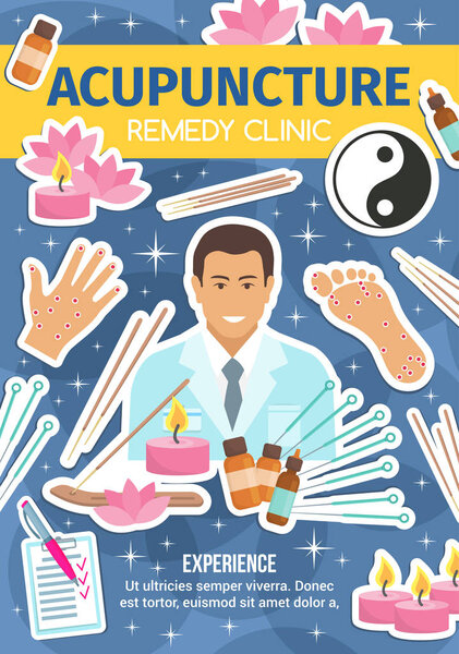 Клиника иглоукалывания, салон красоты и врач
