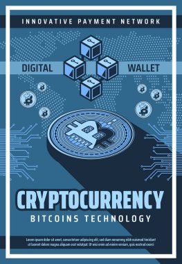 Bitcoin teknoloji, cryptocurrency dijital para